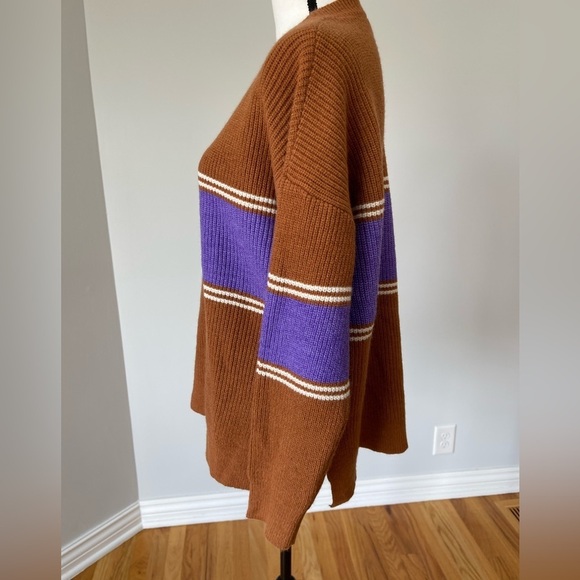 Lumiere size large long sleeve sweater crew neck work cozy modest Autumn  EUC - Picture 4 of 12